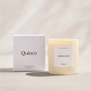 Quince plant-based wax candle